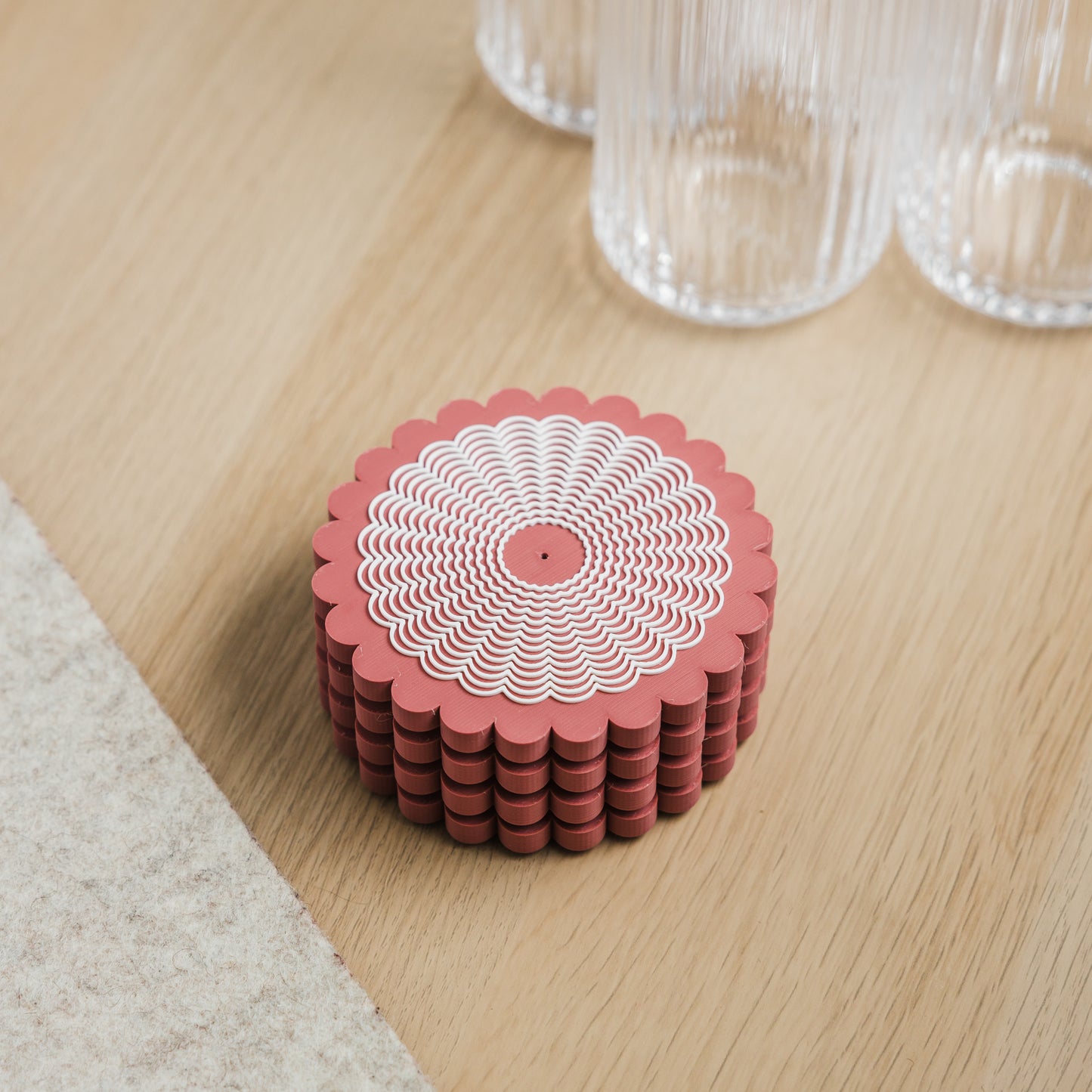 Lira Coaster Set/Incense Holder
