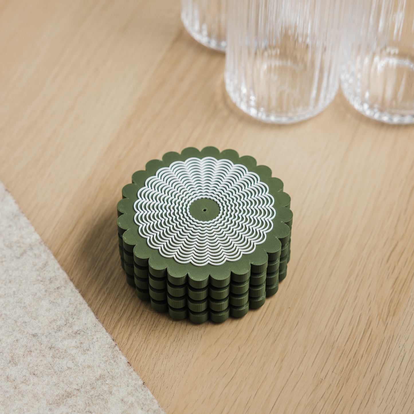 Lira Coaster Set/Incense Holder