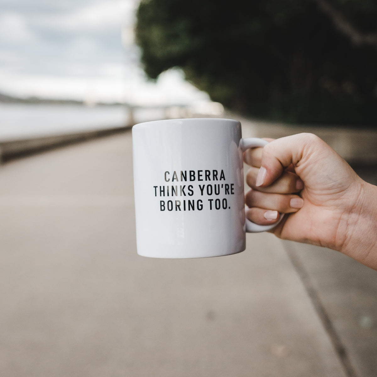 Canberra Thinks You're Boring Too Mug