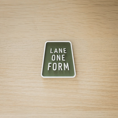Lane One Form Magnet