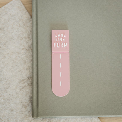 Lane One Form Bookmarks
