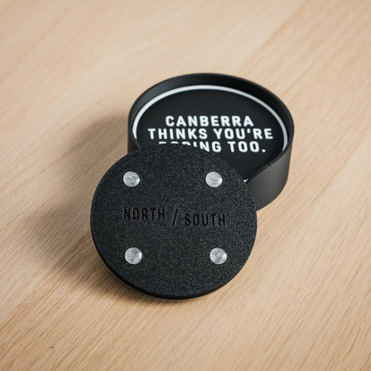 Canberra Thinks You're Boring Too Coaster Set