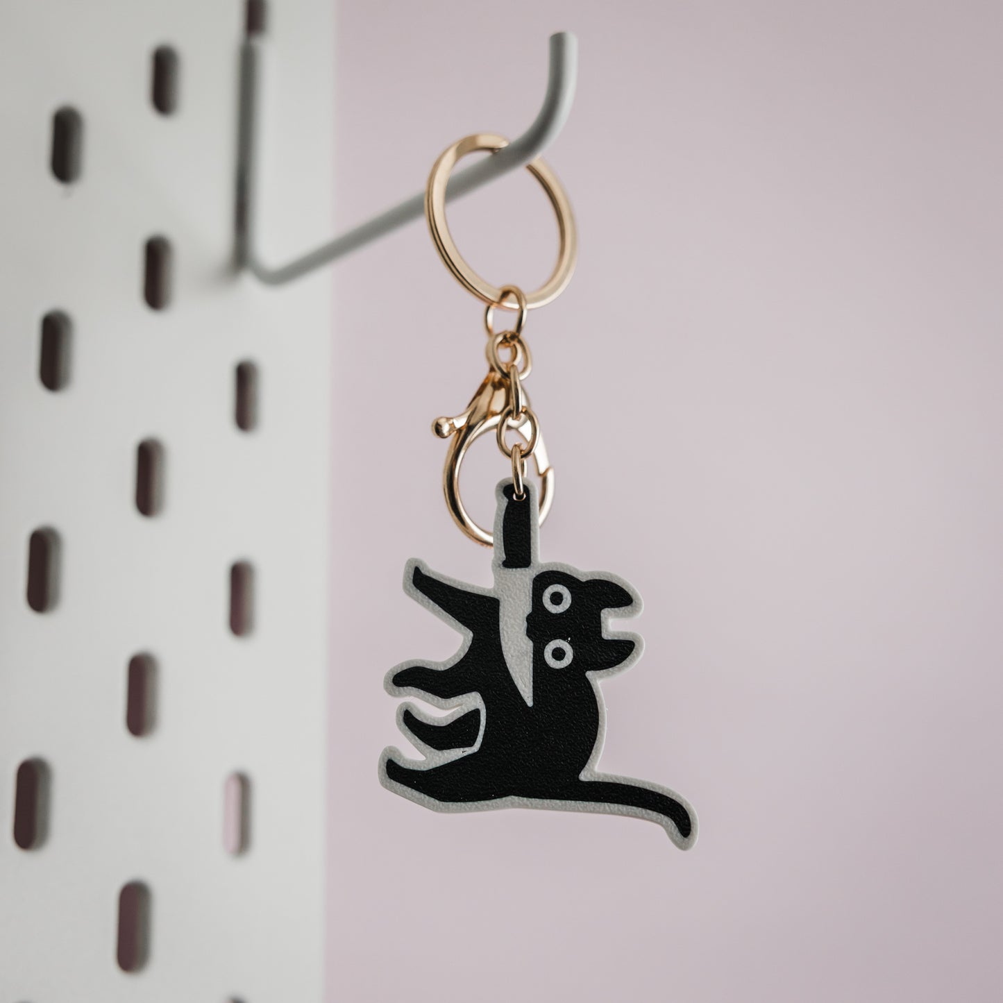 Murder Cat Keychain