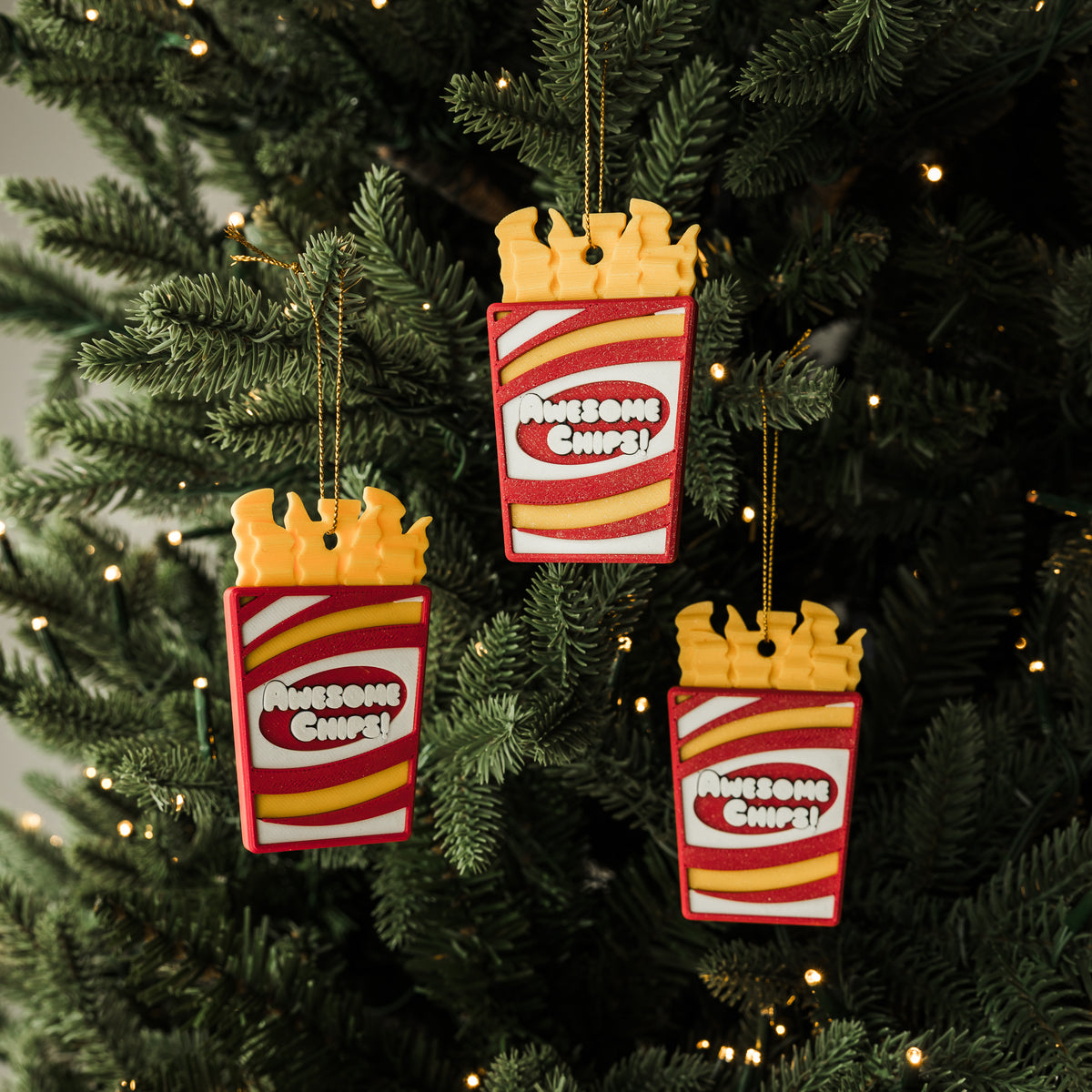 Awesome Chips Holiday Ornament