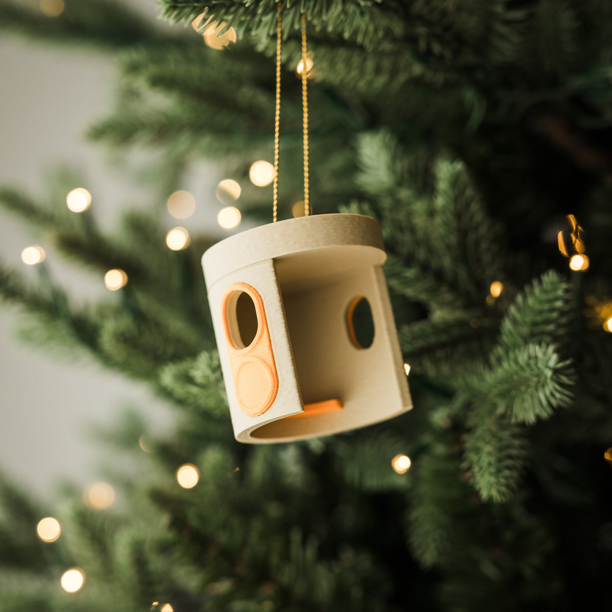 Canberra Bus Shelter Holiday Ornament