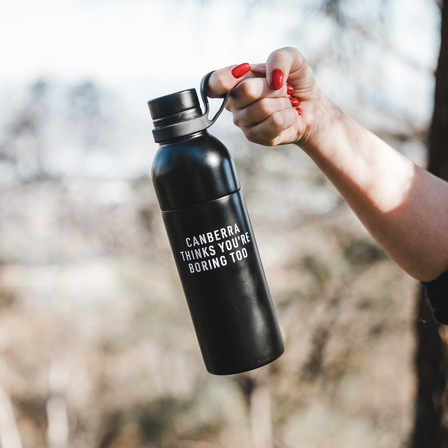 Canberra Thinks You're Boring Too Insulated Drink Bottle/Tumbler