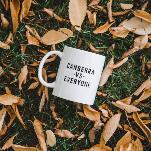 Canberra vs Everyone Mug